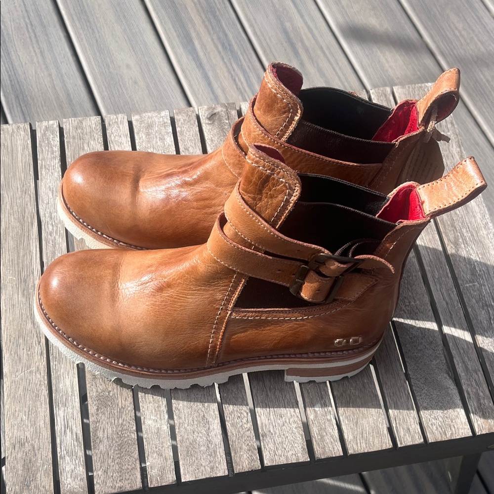 Bed Stu Women’s Rigged Brown Leather Boots